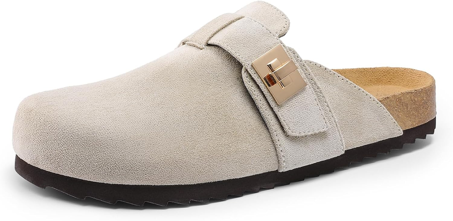 DREAM PAIRS Women's Clogs for Women Mules Cork Footbed Slip-On Shoes with Arch Support | Amazon (US)