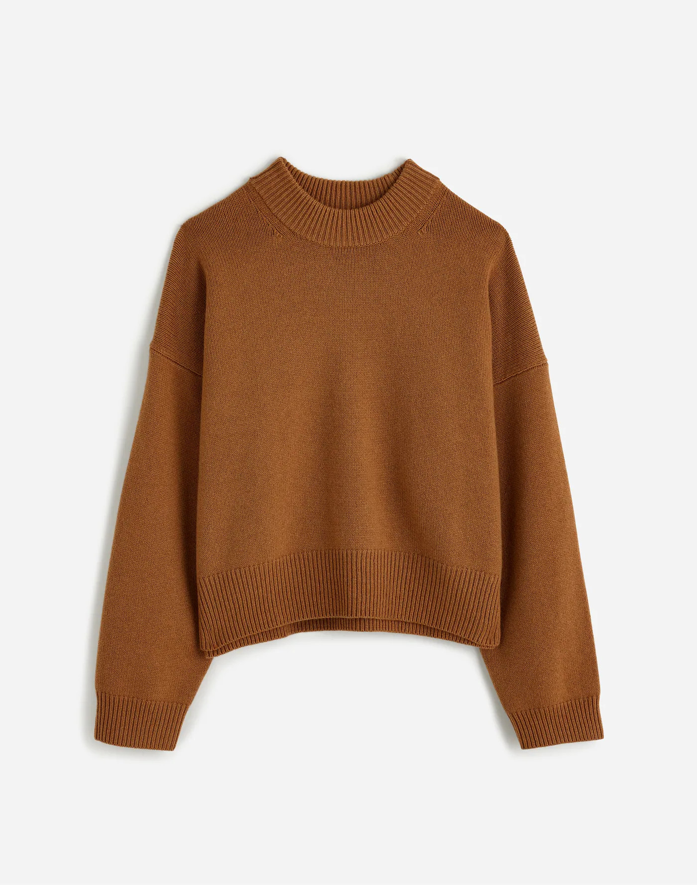 SoftWool Boxy Crewneck Sweater | Madewell | Madewell