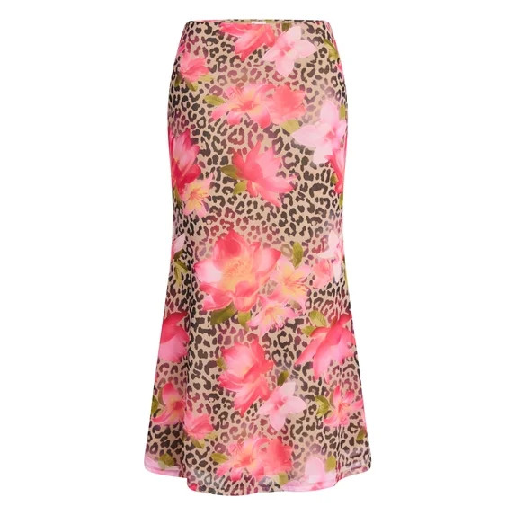 No Boundaries Mesh Maxi Skirt, Women's XXS-XXL | Walmart (US)
