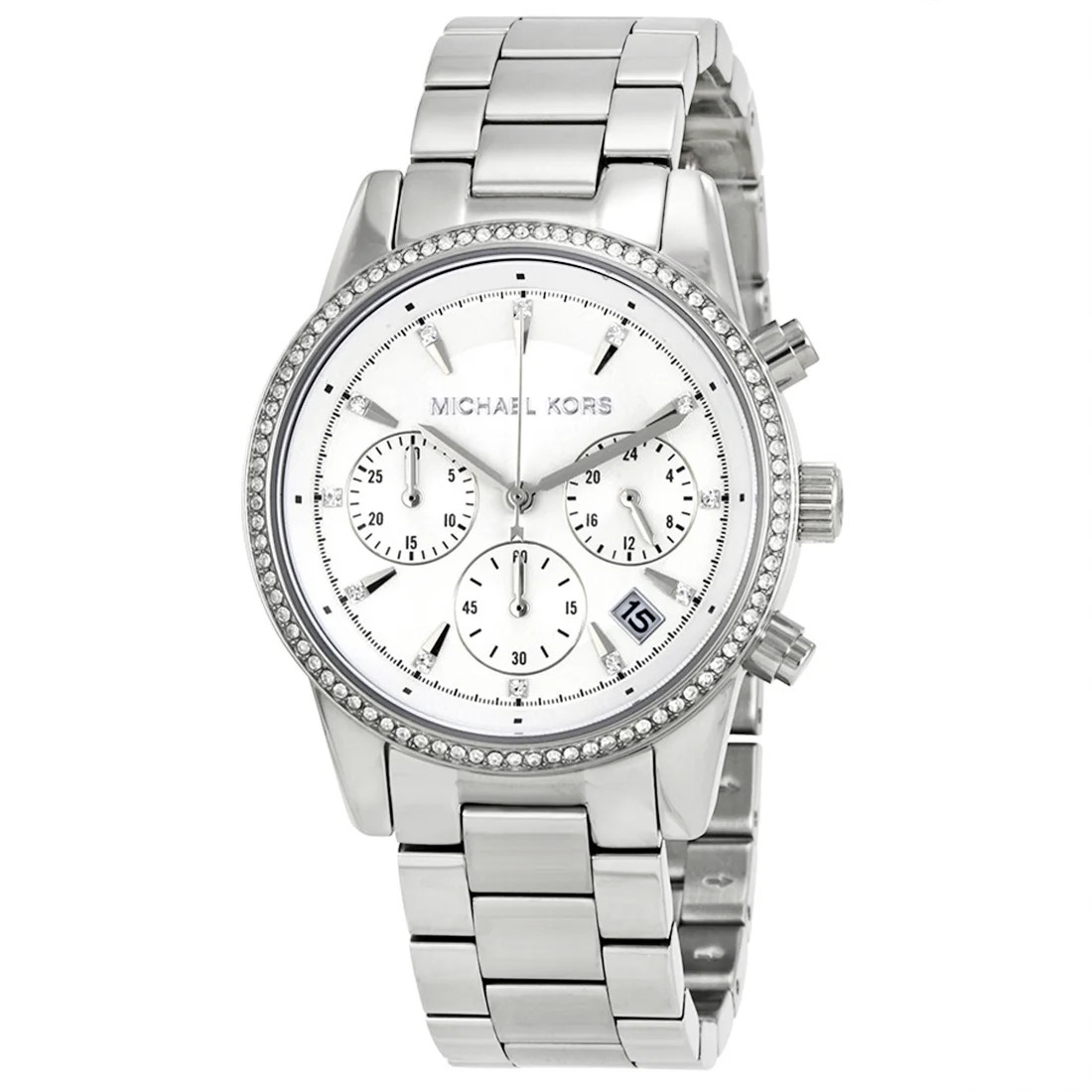 Michael Kors MK6428 Ritz Chronograph Round Adult Female Watch | Walmart (US)