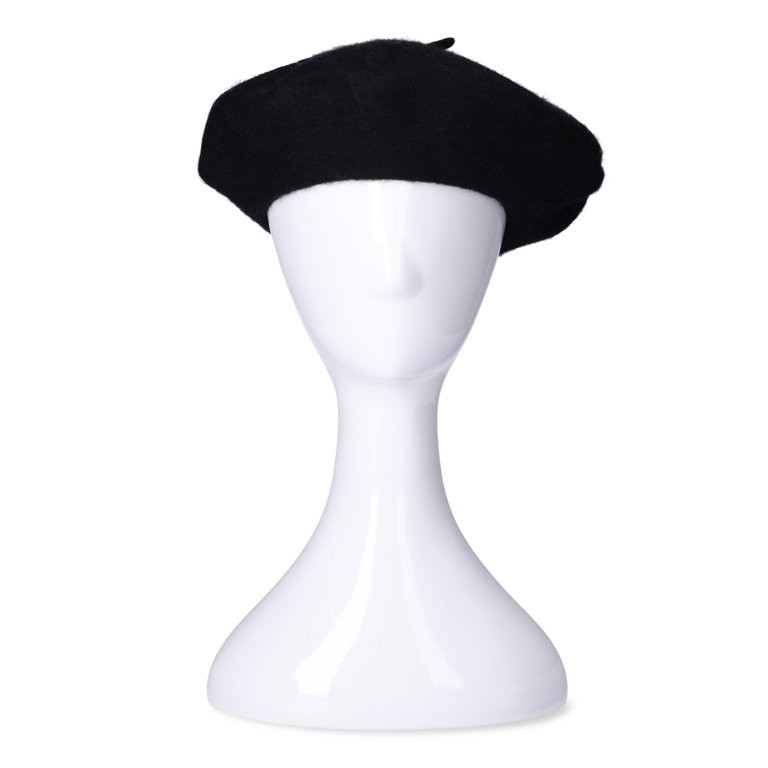 Time and Tru Women's Wool Blend Felt Beret | Walmart (US)