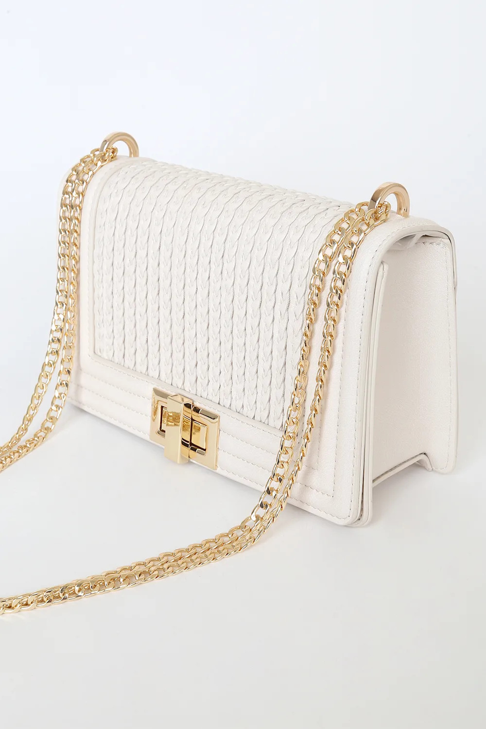 Let's Go Out Later White Braided Crossbody Bag | Lulus (US)