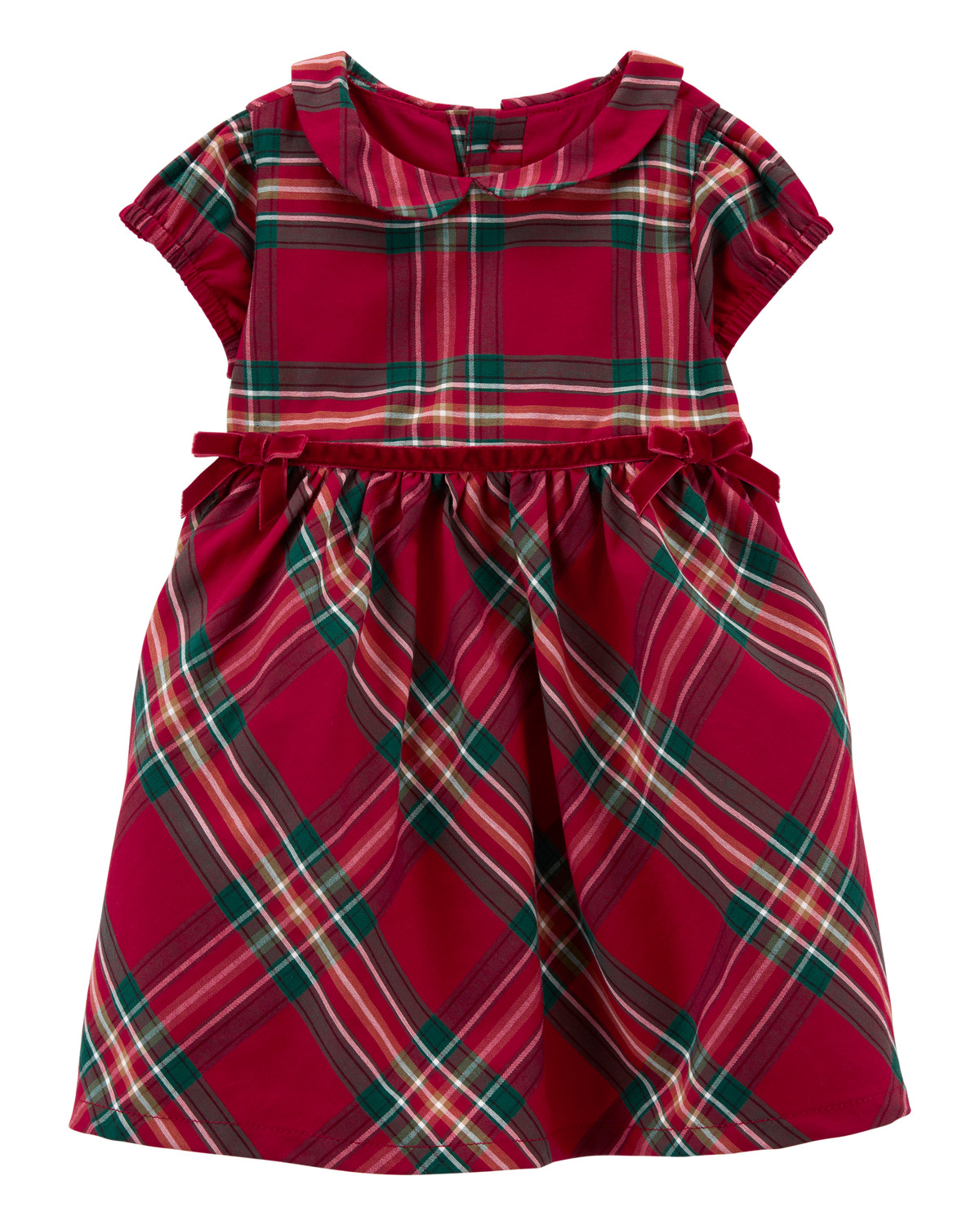 Baby Plaid Sateen Holiday Dress - Carter's | Carter's | Carter's Inc
