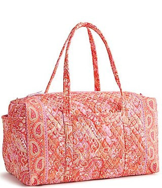 Vera Bradley Sherbert Large Original Duffel Bag - Shebert | Dillard's