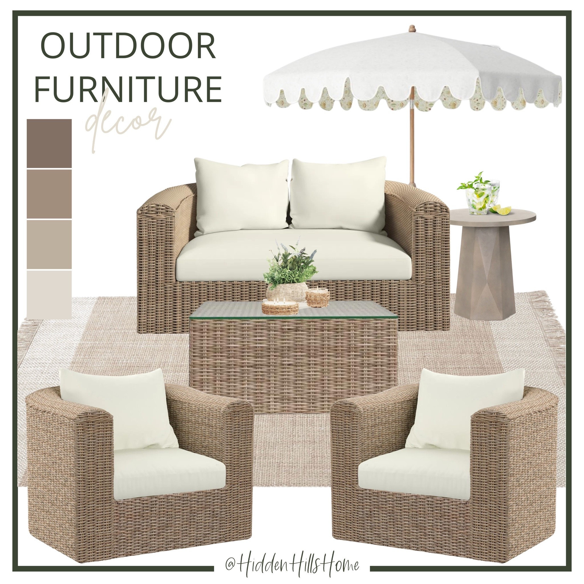 Outdoor furniture sets, outdoor decor ideas, porch and patio decor ideas for summer, outdoor decor Inspo, mood board design #outdoor

#LTKHome #LTKSaleAlert #LTKSeasonal