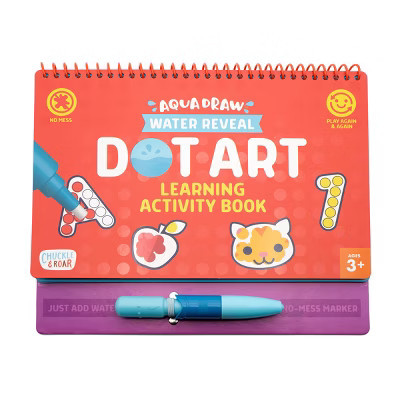 Aquadraw Dot Art Learning & Activity Book Mess Free - Chuckle & Roar | Target