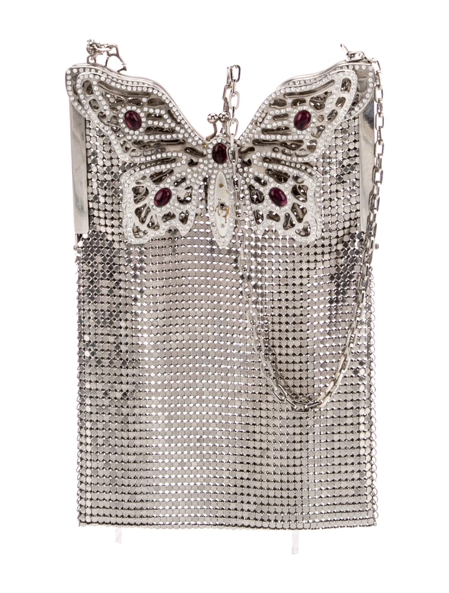 Metal Minaudière | The RealReal