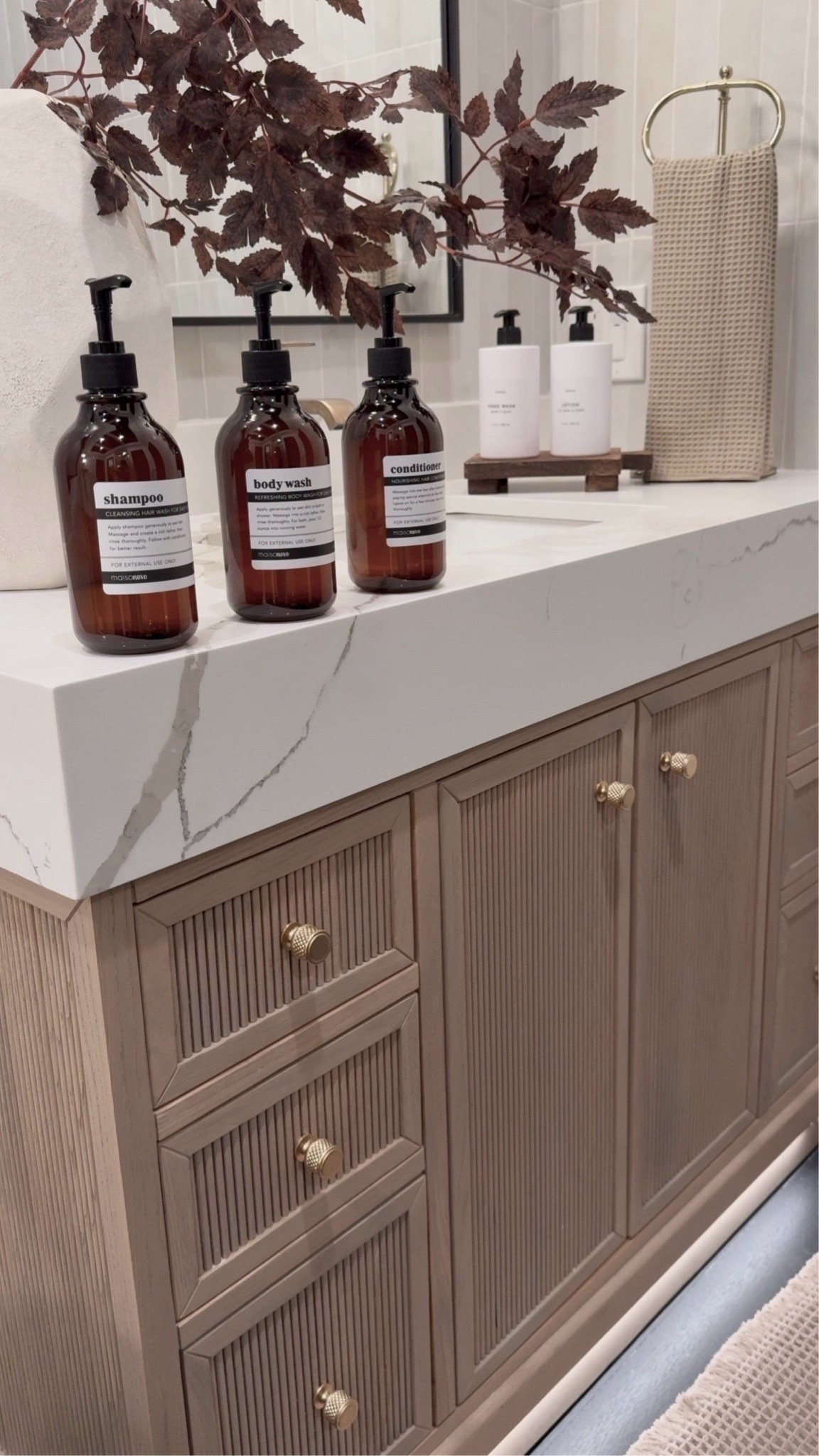 Elevate your shower style! I recently added stunning containers to my shower, and I'm obsessed! They come with metal hardware for easy hanging, perfect for showers without a built-in niche. Give your shower a fresh new look!

#LTKHome #LTKSaleAlert