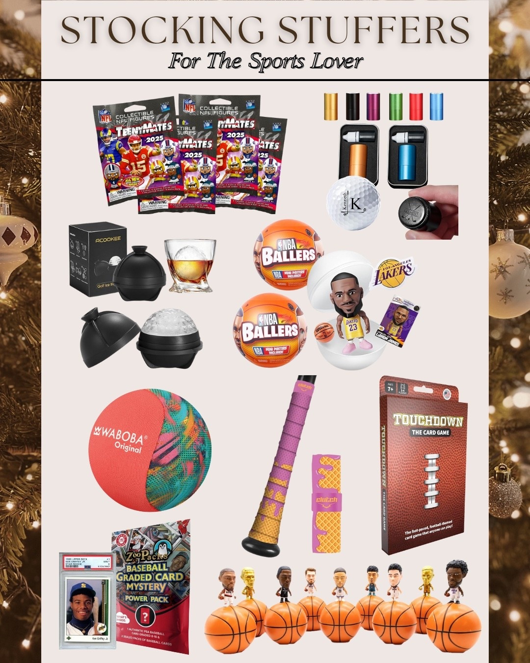 Great stocking stuffers for the sports lovers!

#LTKGiftGuide #LTKFindsUnder50 #LTKHoliday