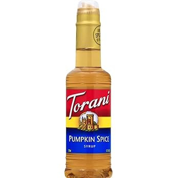 Torani Pumpkin Pie Syrup, 12 fl oz | Amazon (US)