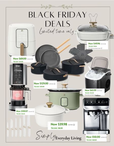 Walmart Black Friday Deals: Kitchen appliances and essentials 

#LTKsalealert #LTKCyberWeek #LTKhome