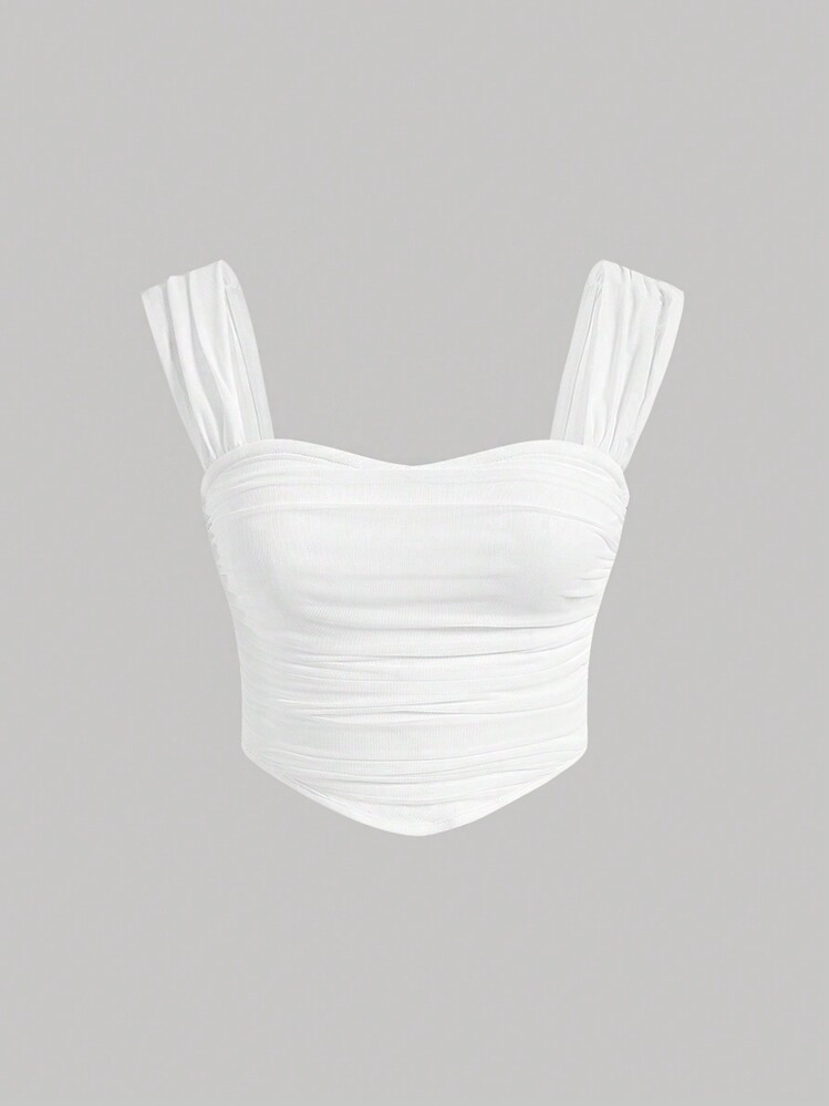 £7.19£8.99-20%Save £0.36 off this item after joining.SHEIN MOD Plus Size Solid Color Ruched As... | SHEIN