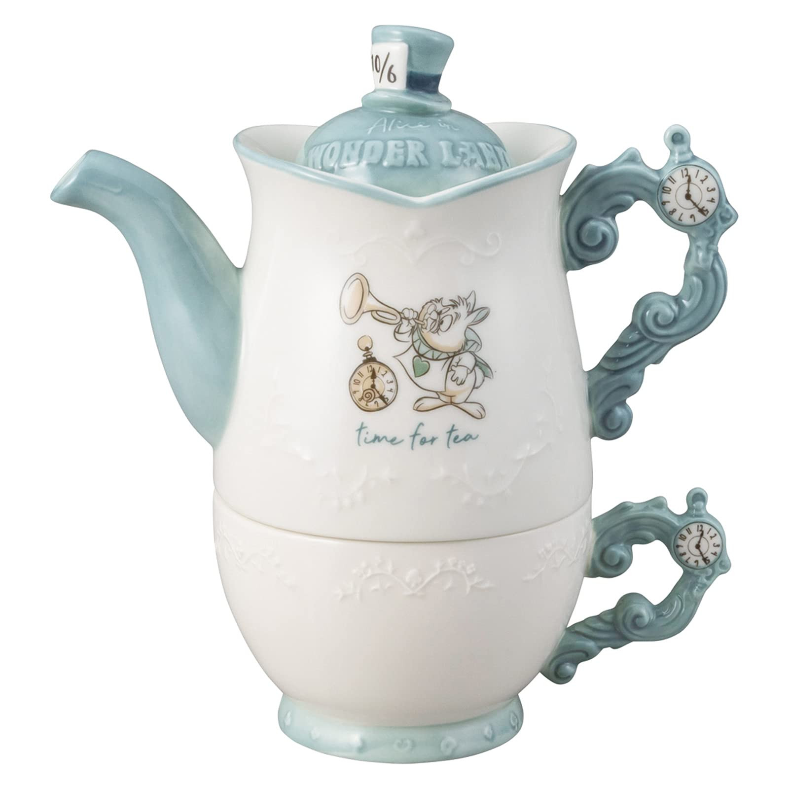 Disney 'Alice in Wonderland' Teapot & Teacup Set SAN3479 | Amazon (US)