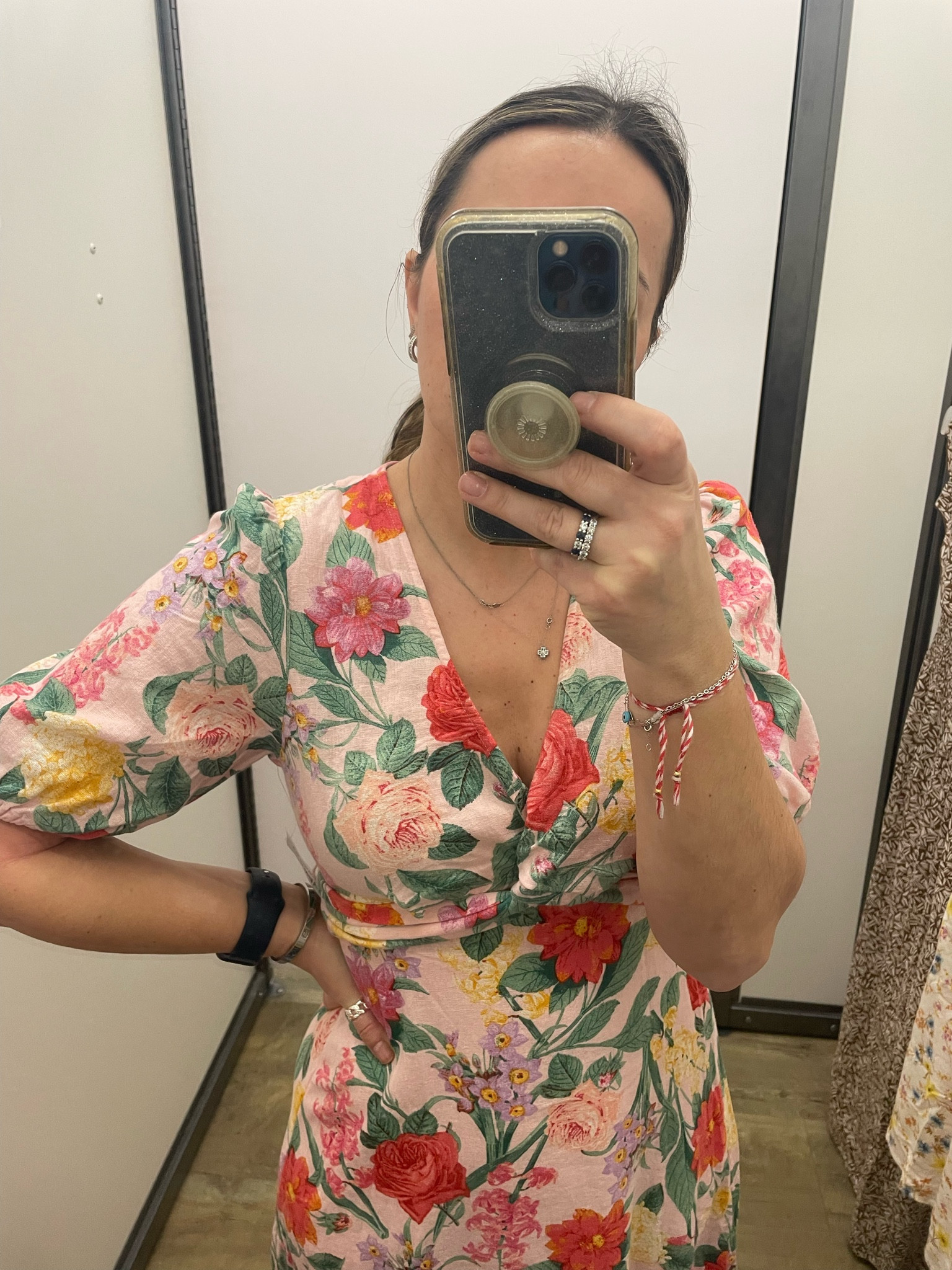 Floral Linen-Blend Twist-Front Maxi Dress
Wearing XS

#LTKstyletip #LTKunder50 #LTKsalealert