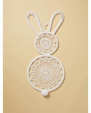 Made In Indonesia 23.5in Woven Bunny Wall Decor | HomeGoods