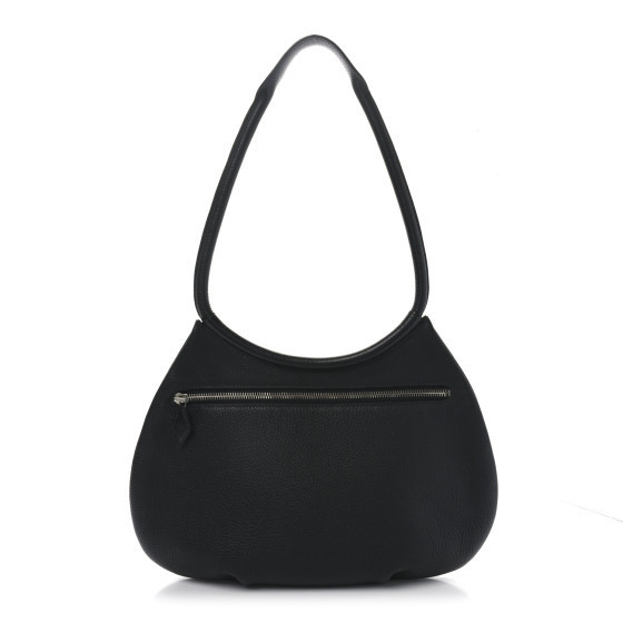 HERMES Togo Cacahuete Black | FASHIONPHILE (US)