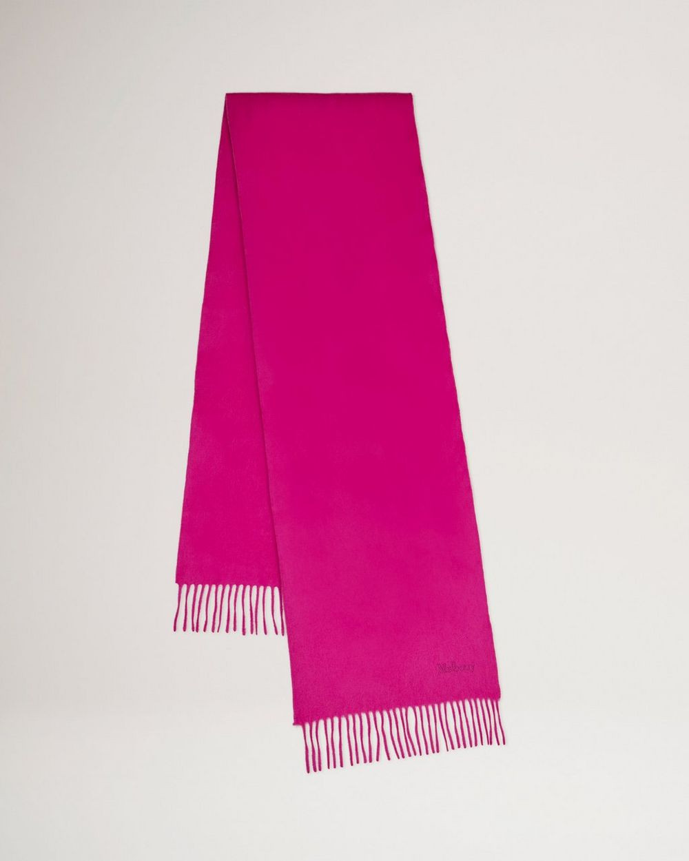 Small Solid Merino Wool Scarf | MULBERRY