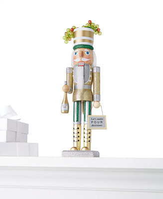 15" Wine Nutcracker Table Piece, Created for Macy's | Macy's