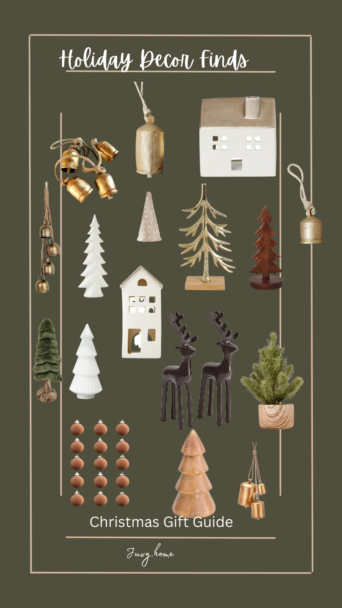 Holiday Decor Finds all under $10. Simple and neutral

#LTKCyberWeek #LTKsalealert #LTKHoliday