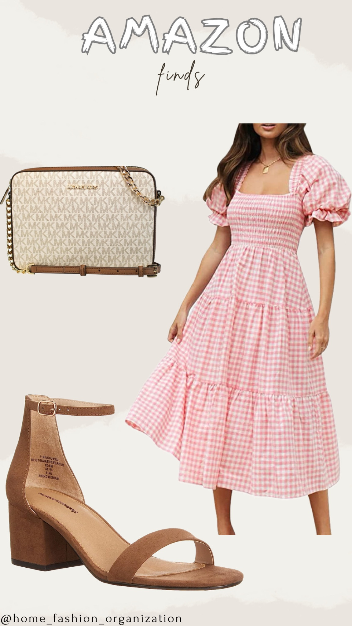 Amazon spring finds - Amazon dress - heels - Michael Kors purse

#LTKFindsUnder100 #LTKU #LTKStyleTip
