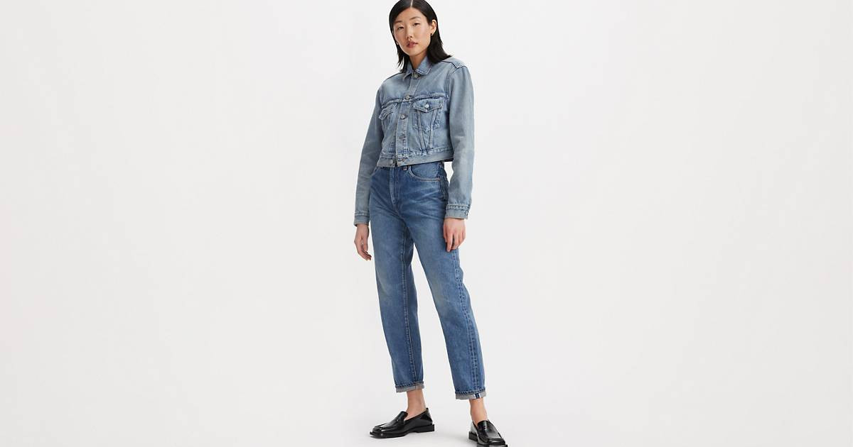 Made In Japan Selvedge Column Women's Pants - Medium Wash | Levi's® US | Levi's US