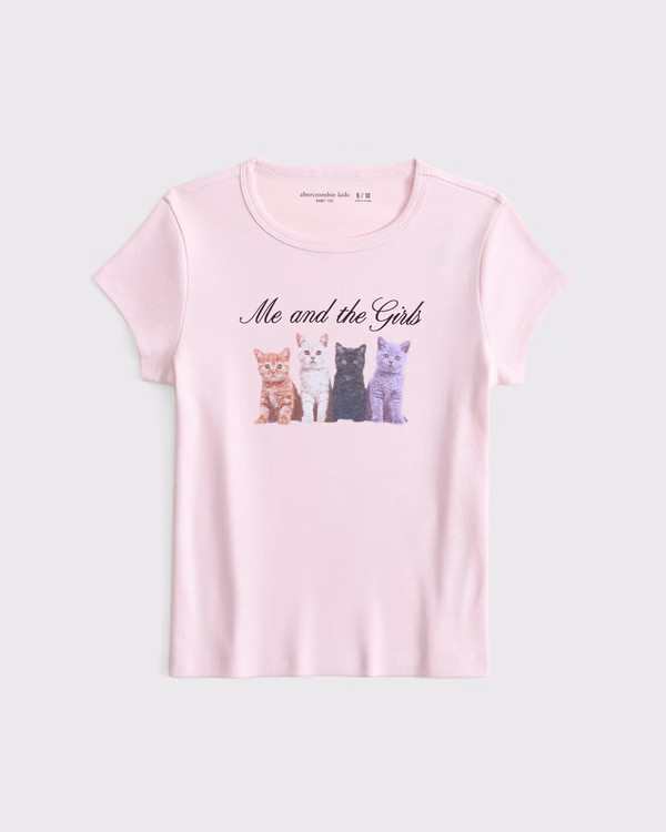 graphic baby tee | Abercrombie & Fitch (US)
