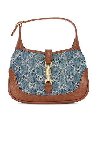 Gucci Denim Jackie Shoulder Bag | Revolve Clothing (Global)