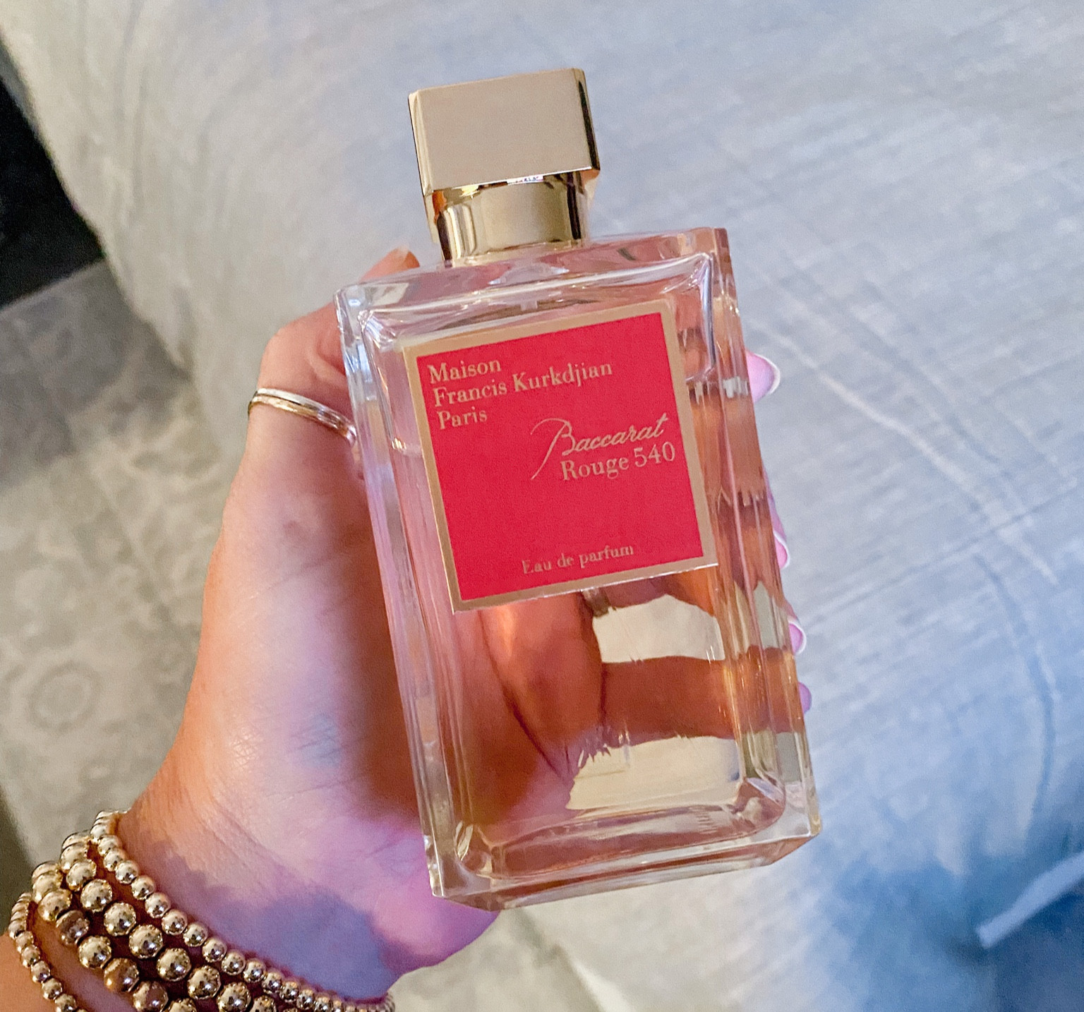 Birthday love, I am observed with Baccarat perfume and had a smaller size I cherished hubby got me  this huge bottle that will last forever and I got a ton of samples and a smaller bottle of another scent from some designer that makes this one 

Perfume • unisex perfume • best fragrances• baccarat • ladies scents •  gift ideas • mens cologne   • 

#baccarat #cologne #perfume  

#LTKmens #LTKstyletip #LTKbeauty