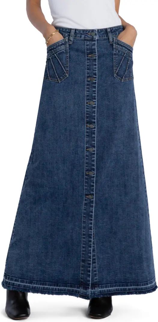 Royal Denim Maxi Skirt | Nordstrom