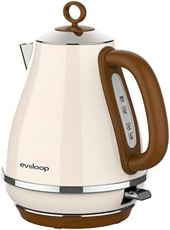 Evoloop 1.7L Electric Kettles, BPA Free Tea Kettle, Hot Water Boiler Heater, Stainless Steel Teap... | Amazon (CA)