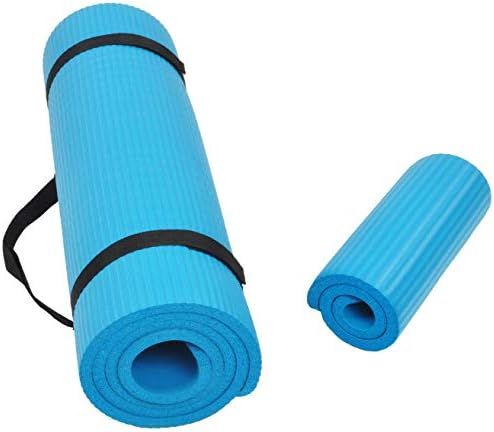 BalanceFrom GoYoga+ All-Purpose 1/2-Inch Extra Thick High Density Anti-Tear Exercise Yoga Mat and... | Amazon (US)