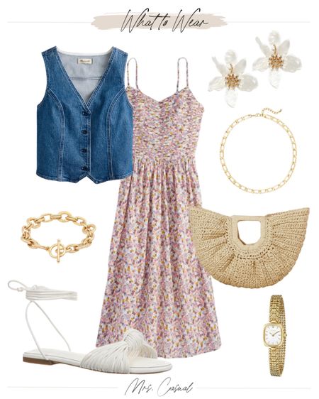 Major sale on the cutest summer finds. Floral dress outfit idea 

#LTKFindsUnder50 #LTKShoeCrush #LTKParties