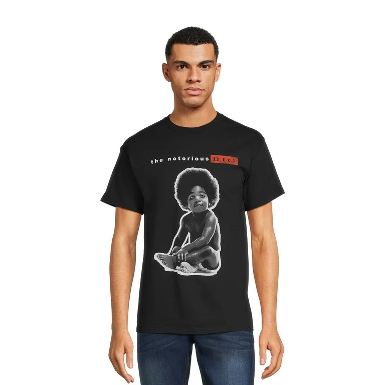 Notorious B.I.G. Men's Biggie Graphic Tee, Sizes S-3XL | Walmart (US)