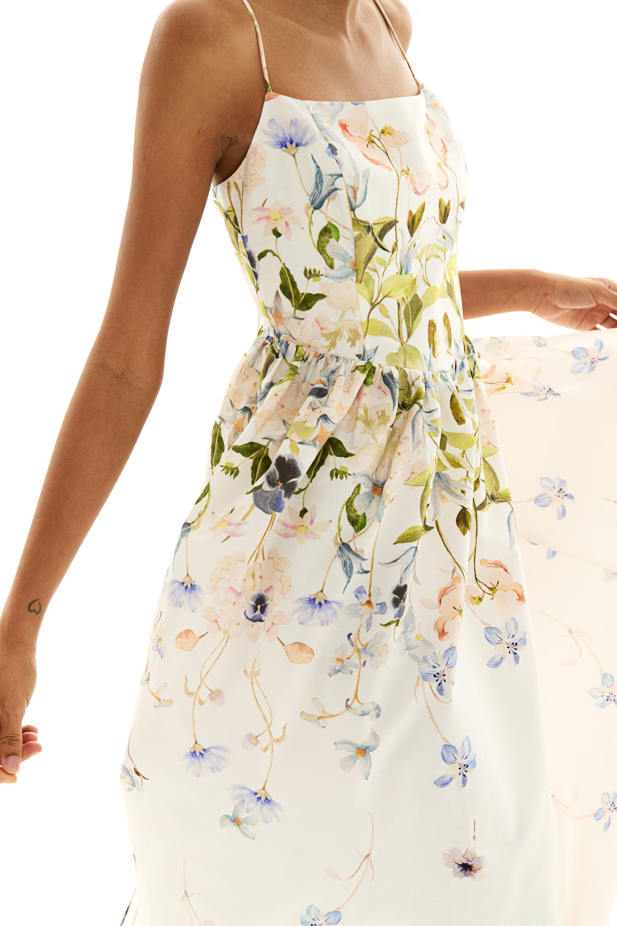 Printed Cotton Dress | H&M (US + CA)