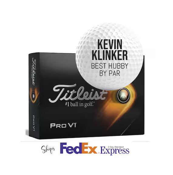 Custom Golf Balls  1st Anniversary Gift for Husband  First | Etsy | Etsy (US)