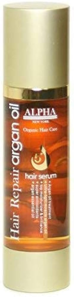ALPHA NEW YORK Argan Oil Original Hair Serum Organic Hair Care 100 ml. / 3.38 fl.oz. | Amazon (US)