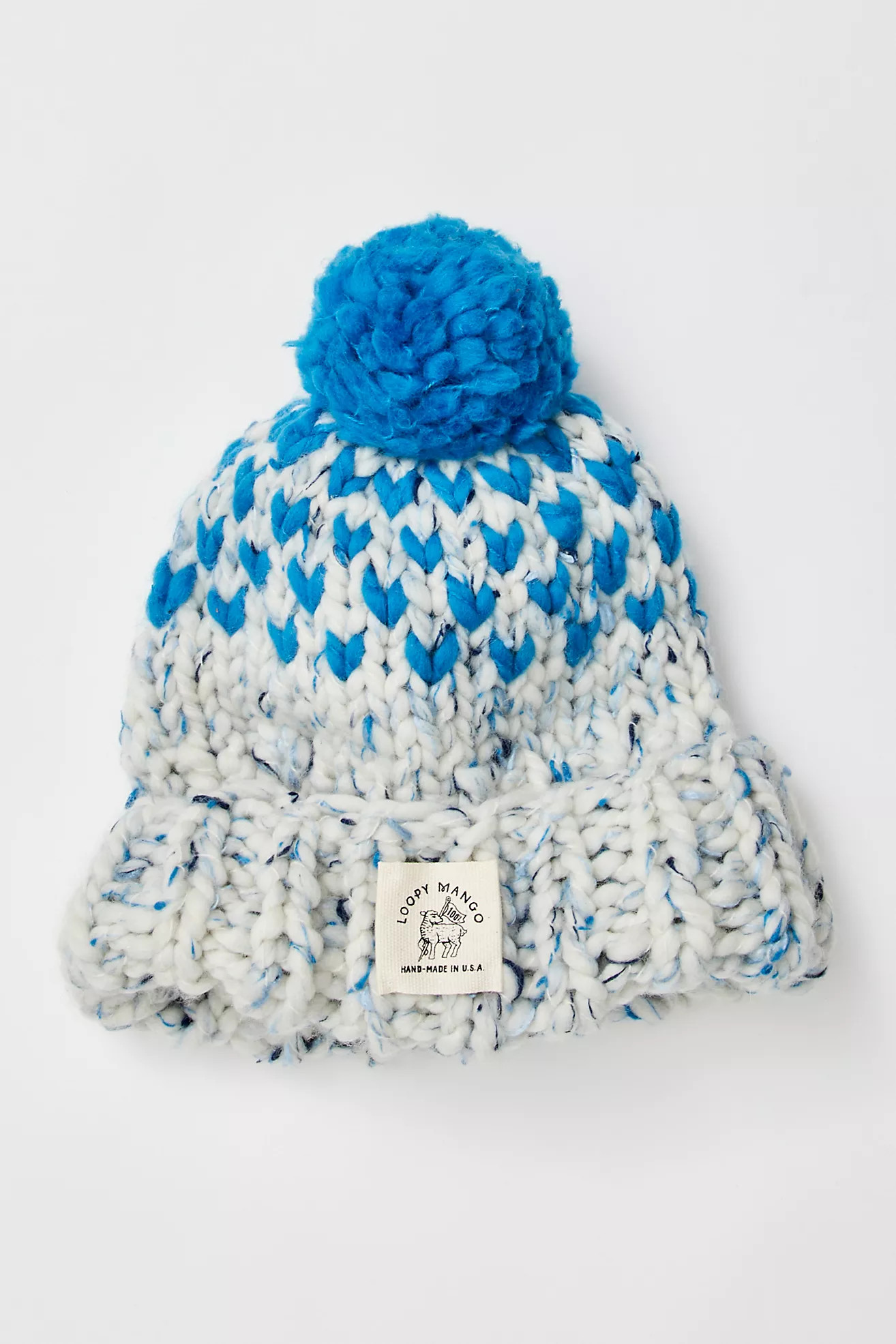 Loopy Mango Tweed Edelweiss Pom Beanie | Free People (Global - UK&FR Excluded)