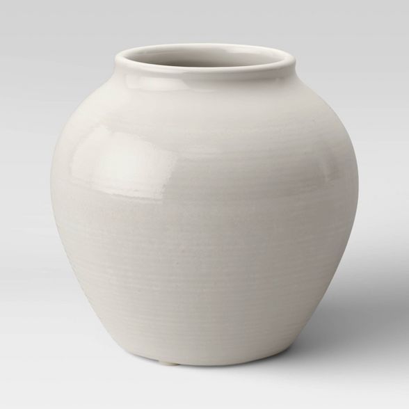 Ceramic Vase Ivory - Threshold™ | Target