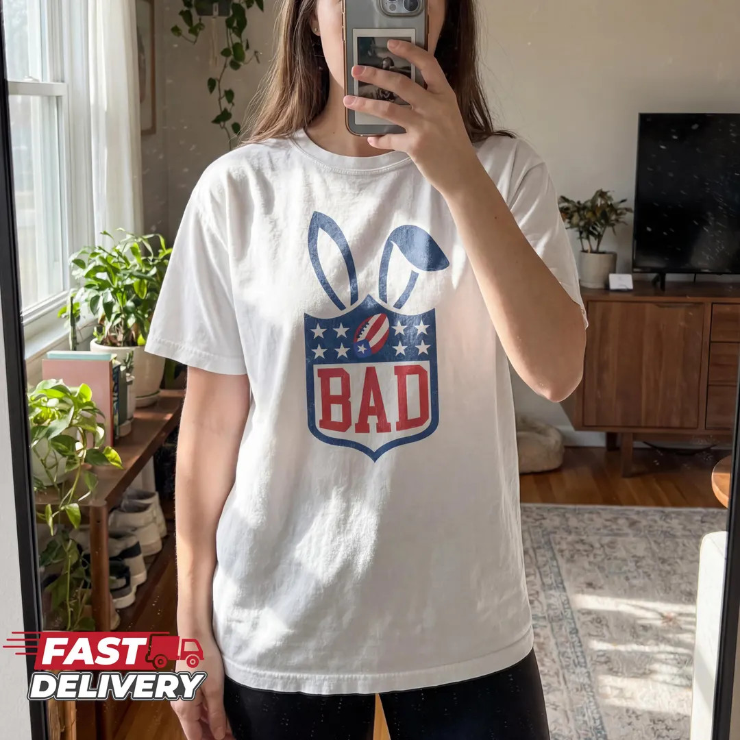 Benito Bowl Super Football Shirt — Bad Game Day Bunny Retro Football Graphic Tee - Etsy | Etsy (US)