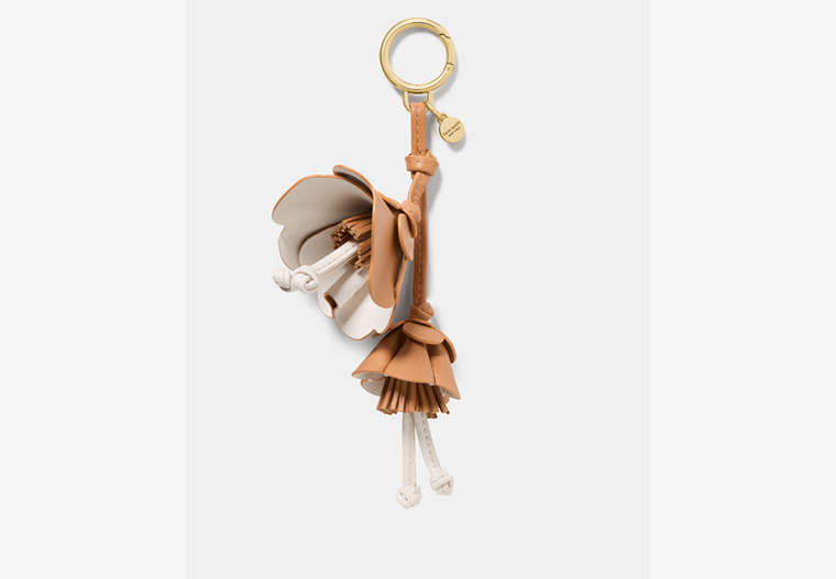Kate Spade Charmed Calla Lilly Bag Charm, Biscotti | Kate Spade Outlet
