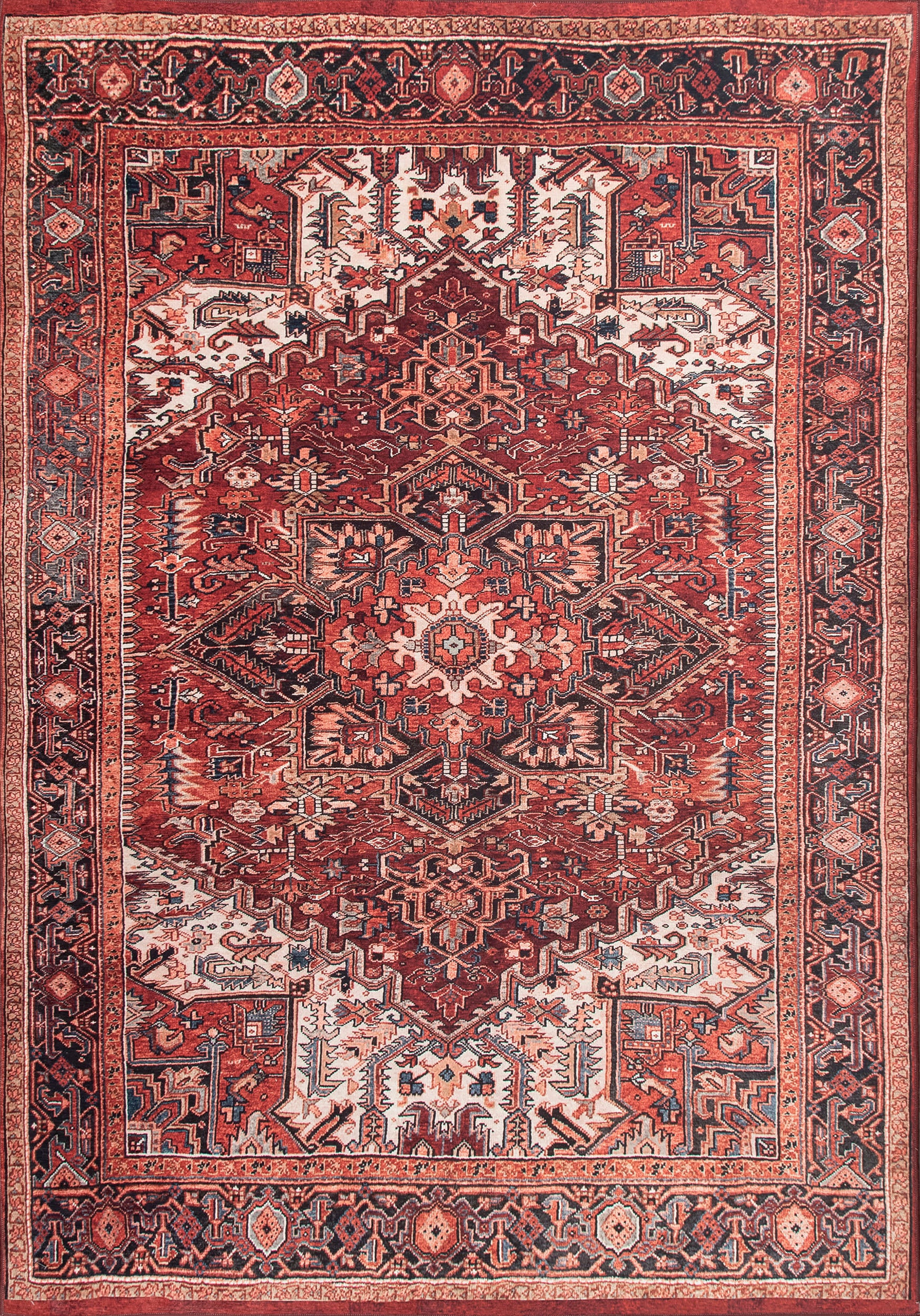 Luxuriant Printed Medallion Rug | Rugs USA