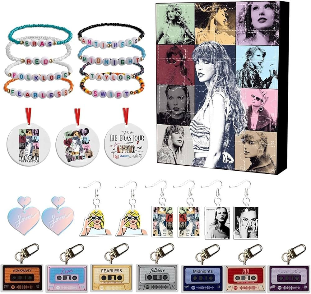 Taylors 1989 Swift Advent Calendar 2023,Christmas Countdown Calendar for Kids Adult, 24 Days of C... | Amazon (US)