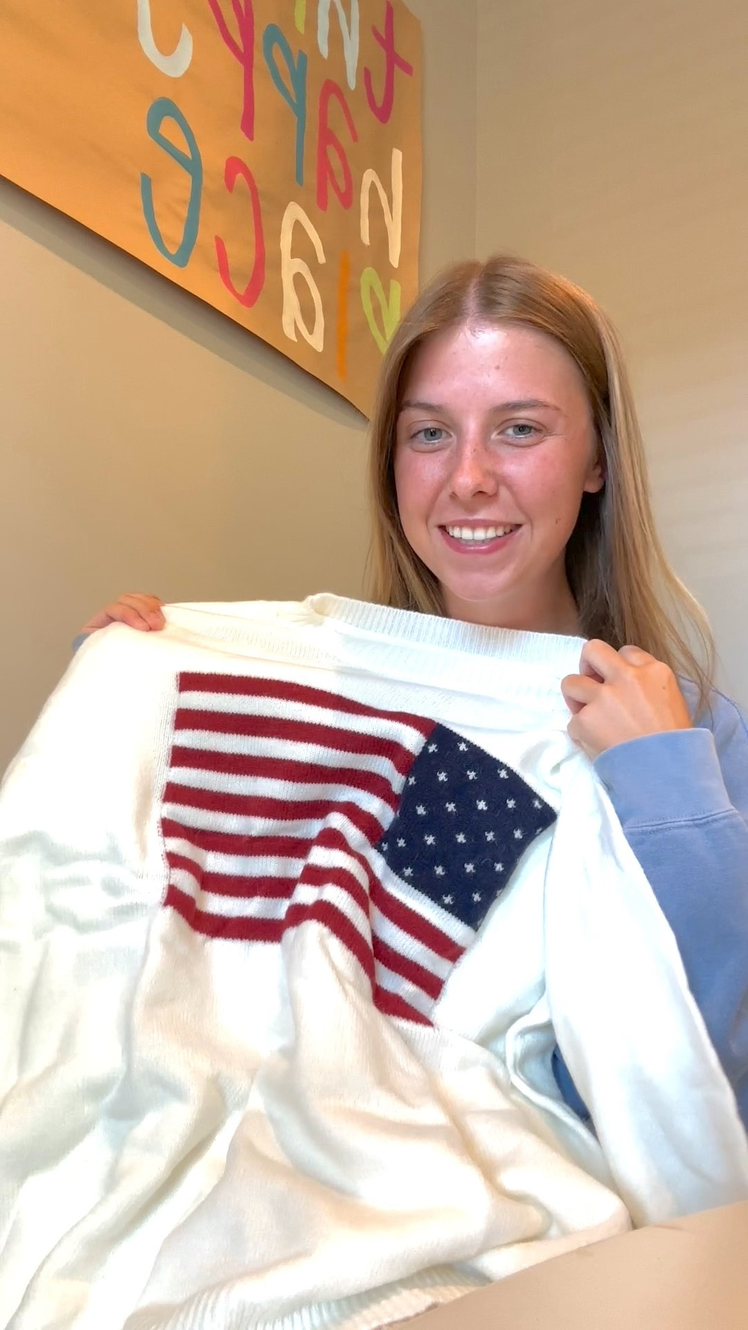 4th of July Outfit ! American Flag Sweater !! Perfect for 4th of July! 

#LTKVideo #LTKSummerSales #LTKSeasonal