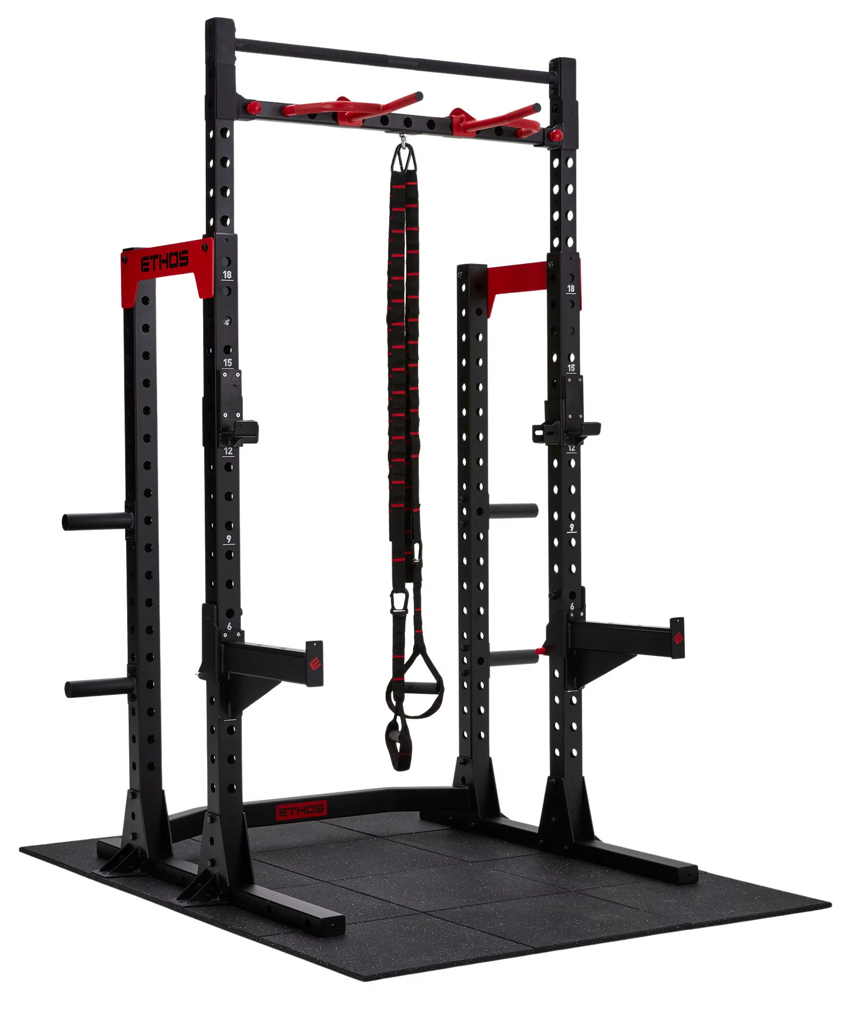 ETHOS Apex Functional Training Half Rack, Steel | DICK'S Sporting Goods