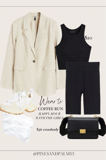 Blazer outfit, spring style, spring outfit, coffee run

#LTKunder50 #LTKstyletip #LTKunder100