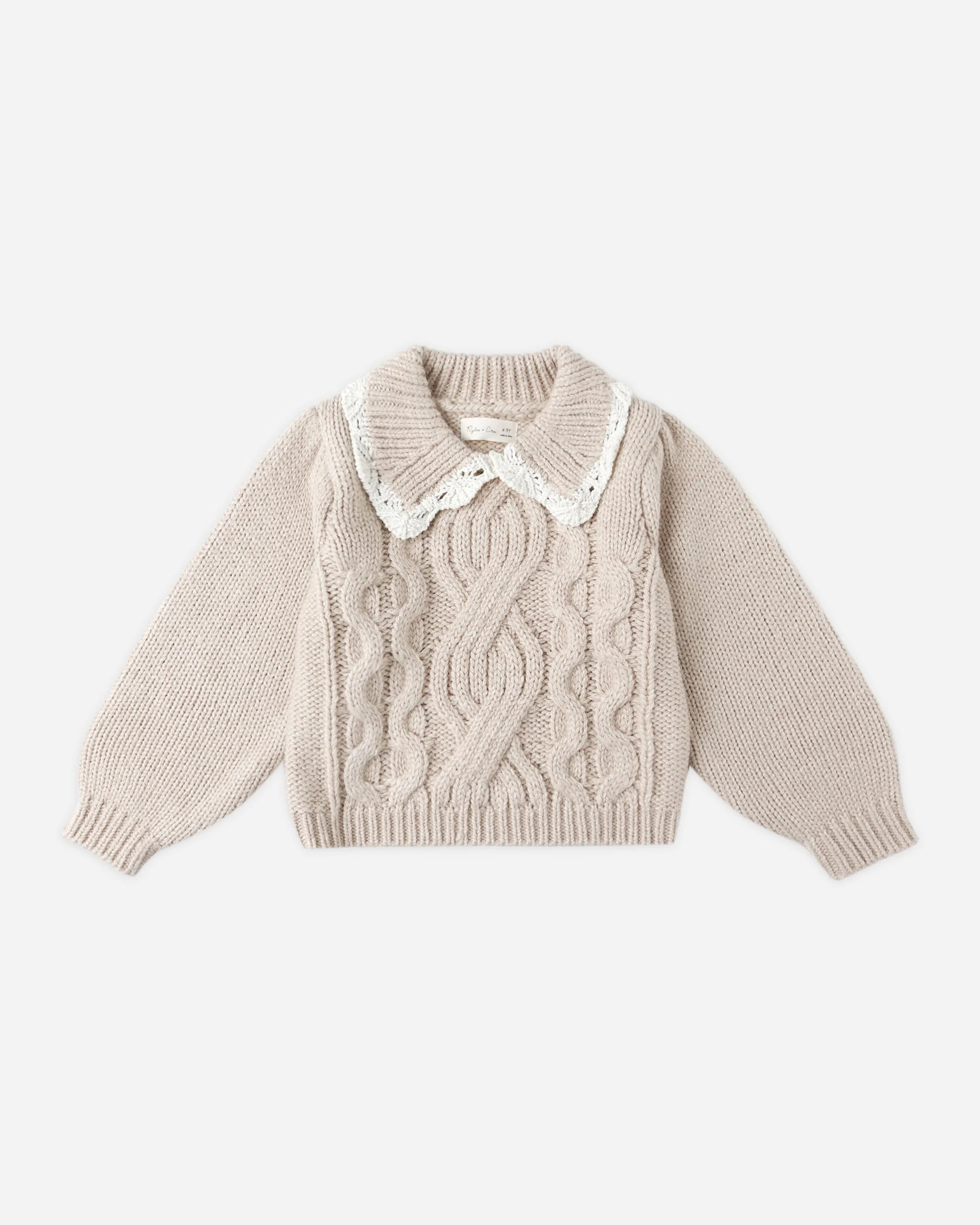 Alice Sweater || Heathered Antique | Rylee + Cru