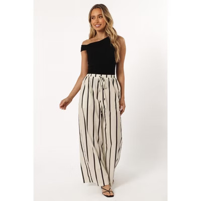 Petal and Pup Silvia Pant - Cream Stripe L | Target