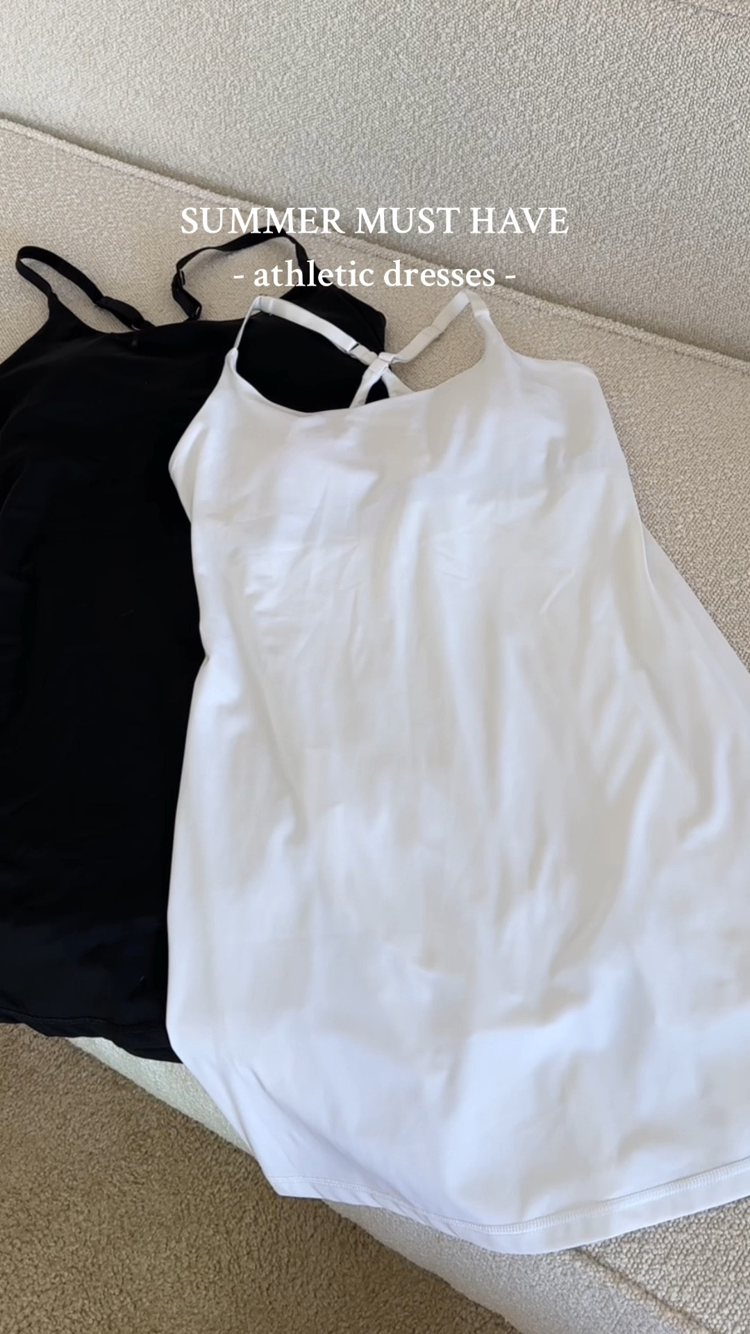 Summer fashion must have! Athletic dresses! I just got these in and I love them! I wear a size small in these! 

#LTKActive #LTKSummerSales #LTKVideo