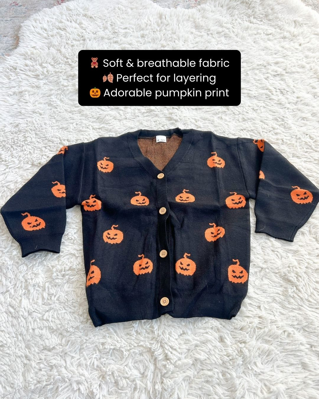 Add a little fall magic to her wardrobe 🎃✨ with this pumpkin knit cardigan for girls! Designed with cozy knit fabric and adorable seasonal charm, it’s perfect for pumpkin patch visits, family photos, school days, or festive fall outings 💖🍂. Soft, comfy, and easy to layer, it keeps her warm while looking extra cute all season long 👀✨. Trust me, this is one sweater she’ll love wearing on repeat 💕

#girlsfashion #pumpkincardigan #fallfashion #kidsfashion #autumnstyle #cutestyle #seasonalstyle #cozykids #pumpkinpatch #falloutfit #kidsootd #littlefashionista #cuteoutfits #fashionkids #everydaywear #ltkkids #ltkfinds #musthave #cozyvibes #fallfavorites #stylishkids #sweaterweather #festivefashion #autumnfun 

 