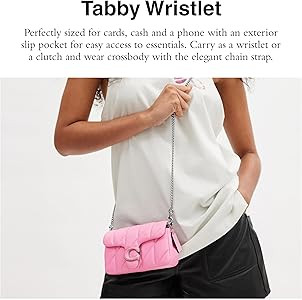 Coach Tabby Wristlet, Vivid Pink | Amazon (US)